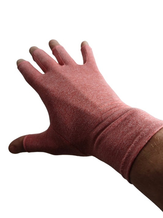 pinkit kompressiokäsineet