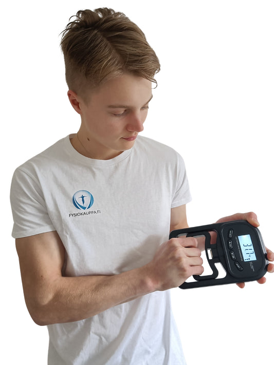 puristusvoimamittari mittaa tarkasti puristusvoiman ja tallentaa parhaan tuloksen profiiliin