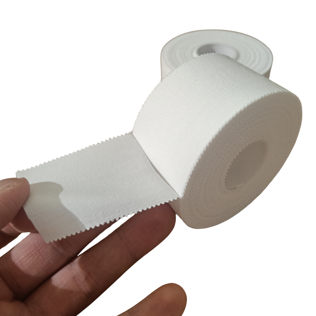 Kuva urheiluteipin liimapinnasta