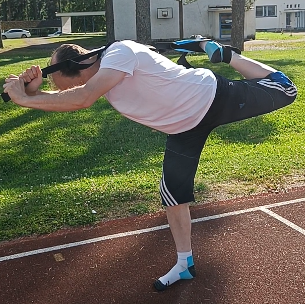 venyttelynauhan käyttökuva 2