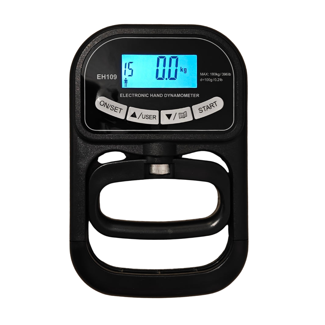 puristusvoimamittari edestä kuvattuna