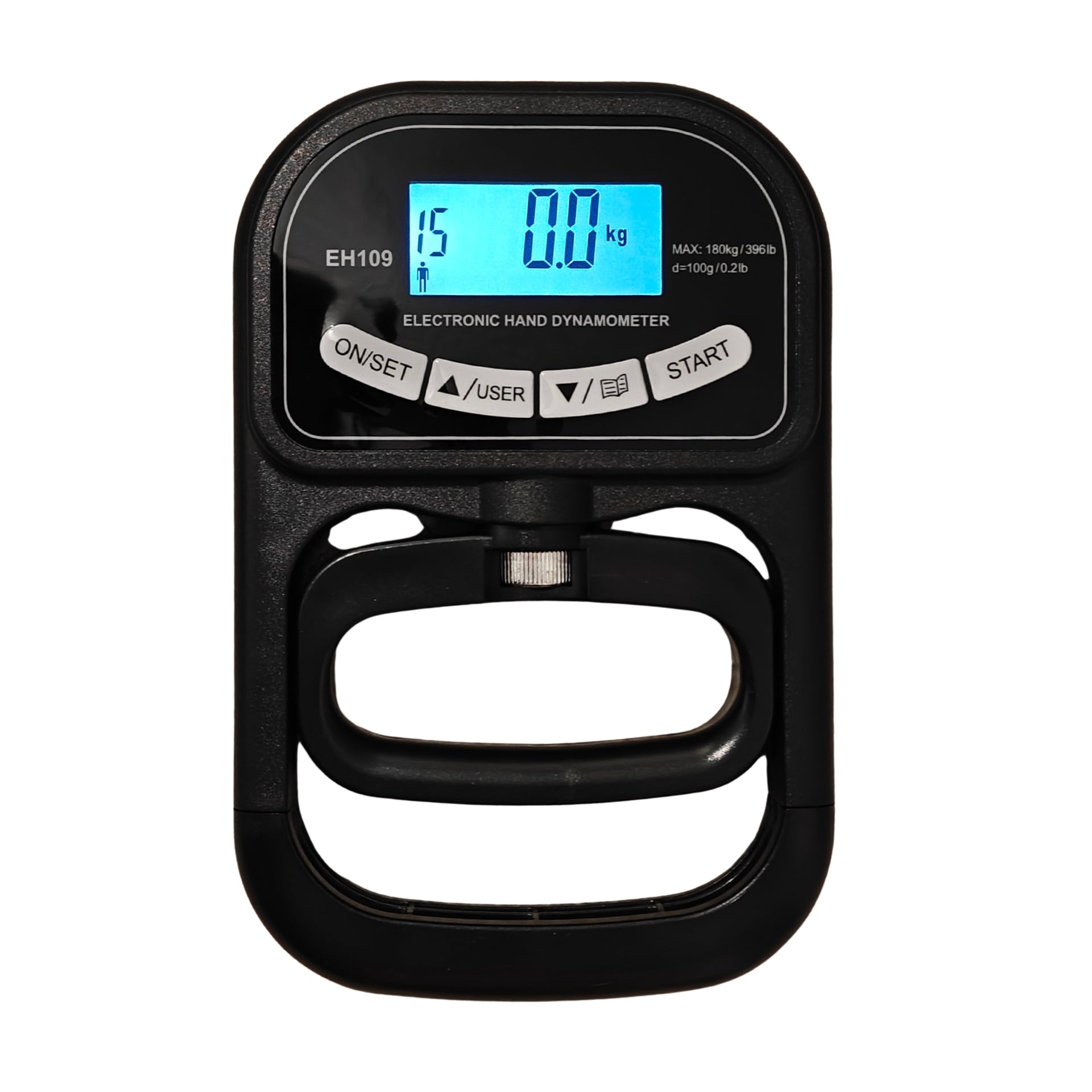 puristusvoimamittari edestä kuvattuna