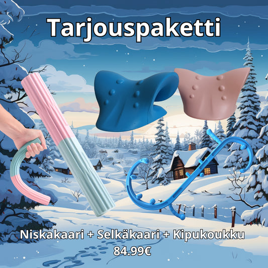 Tarjouspaketti | Niskakaari, Selkäkaari Ja Kipukoukku